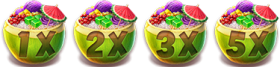 1X 2X 3X 5X Multipliers
