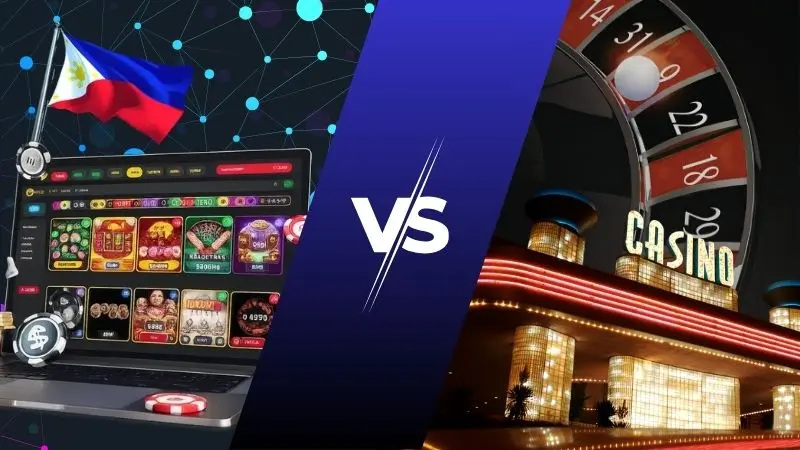 Difference between a online casino casino and an land-based