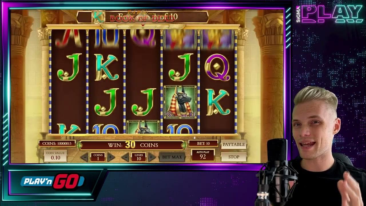 Book of Dead slot by Play'n GO | SiGMA Play