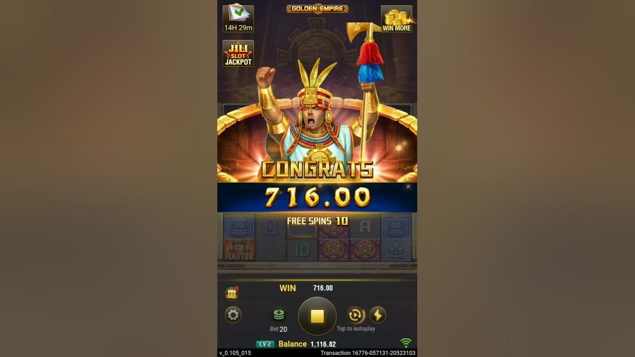 Jili Golden Empire Slot Game Bonus Super Wins, Online Slot Machine ...