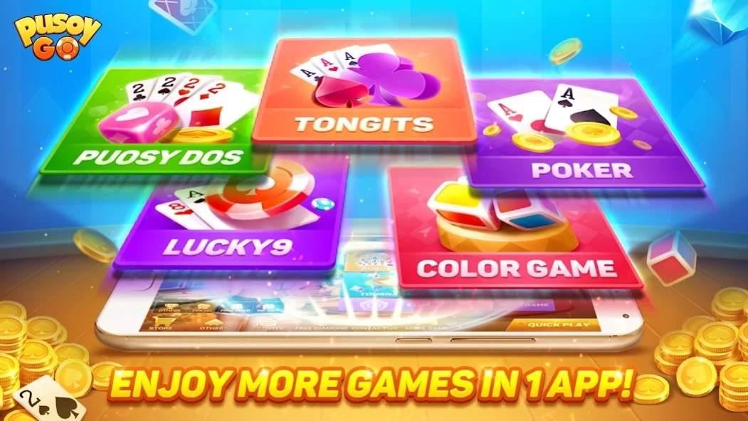 Pusoy Go-Competitive 13 Cards 3.4.24 Free Download