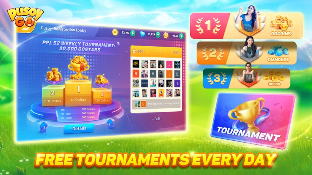 Pusoy Go-Competitive 13 Cards 3.4.24 Free Download