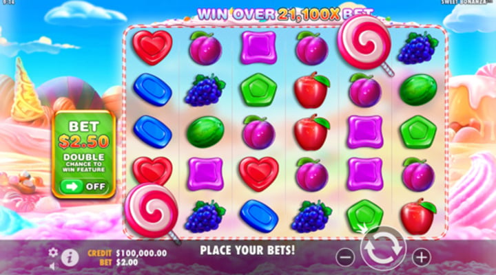 Sweet Bonanza slot gameplay and features | PlayOJO NZ